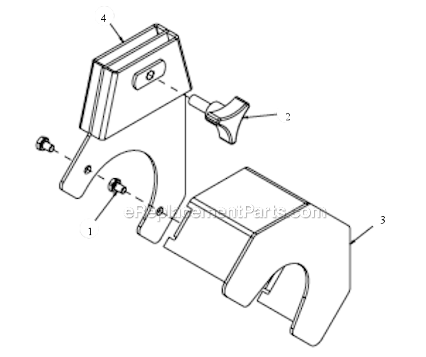Page V Diagram and Parts List for MK-6020KB  MK Diamond Concrete Saw